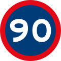 Speed limit 90