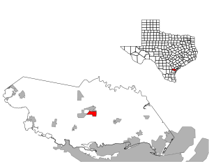 موقعیت دل سول-لوما لیندا، تگزاس در نقشه