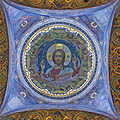 Kristus Pantokrator Kristuksen ylösnousemuksen katedraalissa Pietarissa