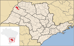 Pereira Barreto – Mappa