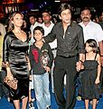 Gauri and Shah Rukh Khan with Aryan and Suhana in 2008