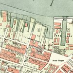 Karta från 1888 som visar tomten 55A i stadens 11:e rote