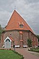 Kirchenschiff mit kleinem Brauthaus an der Westseite