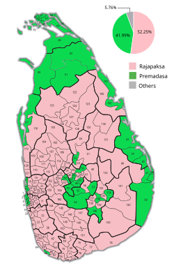 Elecciones presidenciales de Sri Lanka de 2019