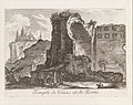 Temple de Venus et de Rome, from Les Plus Beaux Monuments de Rome Ancienne 1761