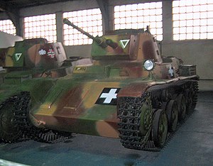 42 M Toldi II harckocsi a Kubinka Harckocsi Múzeumban
