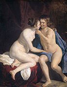 Couple d’amoureux, années 1650.