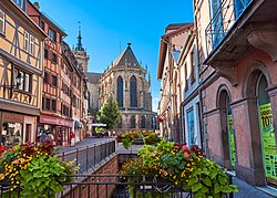 Skyline of Colmar