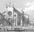 A Basílica de San Giovanni e Paolo.