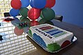 Cake and decoration used for WMB's introduction video