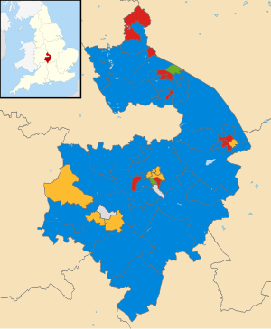 Warwickshire UK local election 2017 map.svg