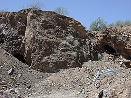 Wickenbug Vulture Mine-Vulture Mounatin and caves.jpg