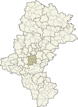 Location within the voivodeship