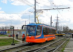 Трамвай 71-623