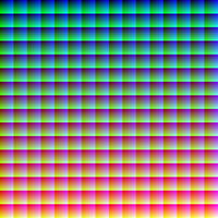 All 16,777,216 colors in the same pattern as the other RGB palettes above (downscaled, click image for full resolution). 16777216colors diffpatt.png