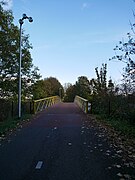 Westervoort, Fahrradbrücke über den Rivierweg