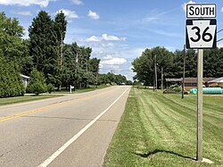 PA 36 in Green Township