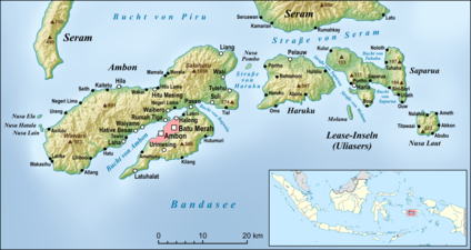 158: Ambon und die Lease-Inseln in Indonesien