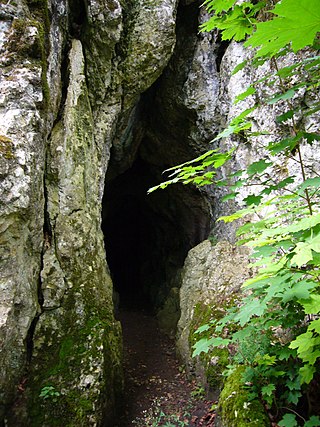 Eingang zur Birkelhöhle