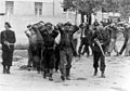 Gefangennahme von Mitgliedern der Résistance durch französische Milizen im Juli 1944