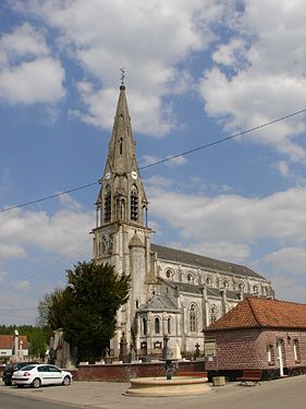 L'église Saint-Martin.