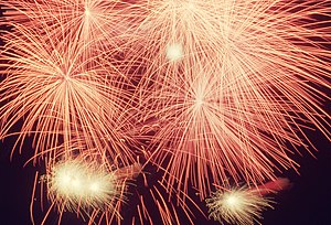 Canada Day fireworks in Etobicoke's Centennial...