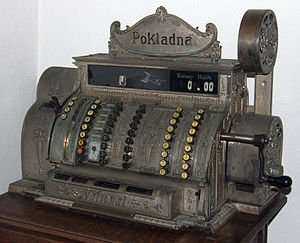 Cash registers built in 1904 in Ohio (USA) for...