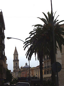 Chiesa del Carmine vista da corso Garibaldi