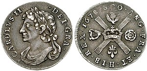 Charles II de l'Ecosse Dollar Seizième 197778.jpg