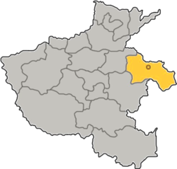 Префектура Шанцю в провинции Хэнань