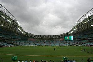 El Estadio Olímpico de Sídney fue sede de la final.