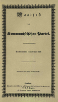 Kommunistisches Manifest, London 1848