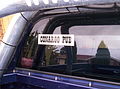 A "Conargo Pub" sticker on the back window of a Holden Commodore Ute