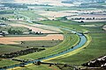 Bras de décharge (navigable) du canal de l'Oder contournant la ville de Racibórz.