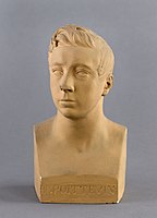 Jean-Pierre Dantan, terracotta busto di Eugéne Lepoittevin, 1835, Musée Carnavalet, Parigi