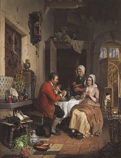 Intérieur de cuisine (1845), Collection Rademakers (nl).