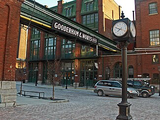 Distillery District street level