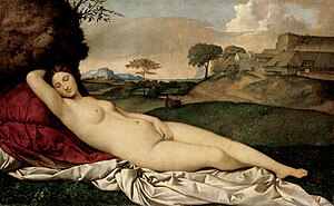 Schlummernde Venus (Giorgione und Tizian)