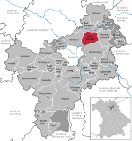 Goldkronach - Localizazion