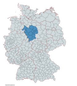 Genah Wawengkon Métropolitan Hannover–Braunschweig–Göttingen–Wolfsburg ring Jerman