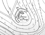 Lageplan von Carl Schuchhardt um 1910