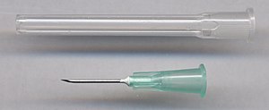 Hypodermic needle with needle cap