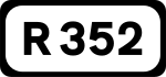 R352 road shield}}