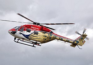 Indian air force dhruv helicopter j4042 arp.jpg