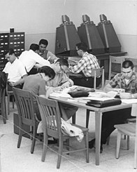 Interior of the University of Texas at Arlington Library