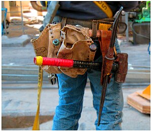 An Iron Worker close to Baytown, Texas prepare...