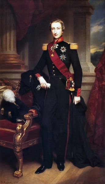File:Leopold of Belgium, Duke of Brabant; Nicaise de Keyser.jpg