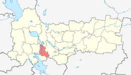 Šeksninskij rajon – Mappa