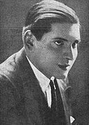 Luís Seoane retratado na revista Vida Gallega o 20/8/1929.[59]