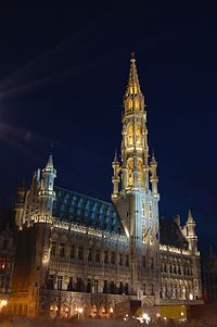 Die Stadhuis van Brussel.